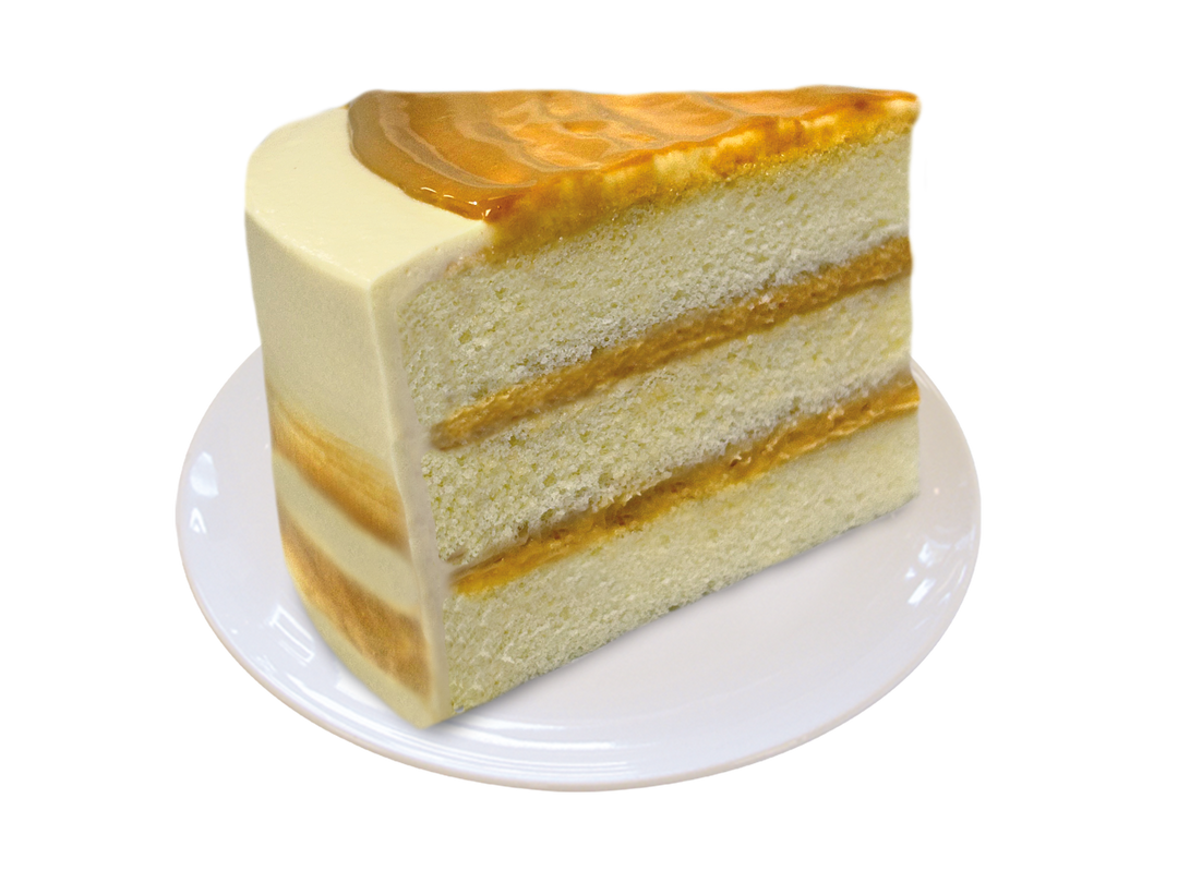 Yema Caramel Cake Slice