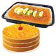 Red Ribbon Palabok Family Platter and Mango Supreme Cake