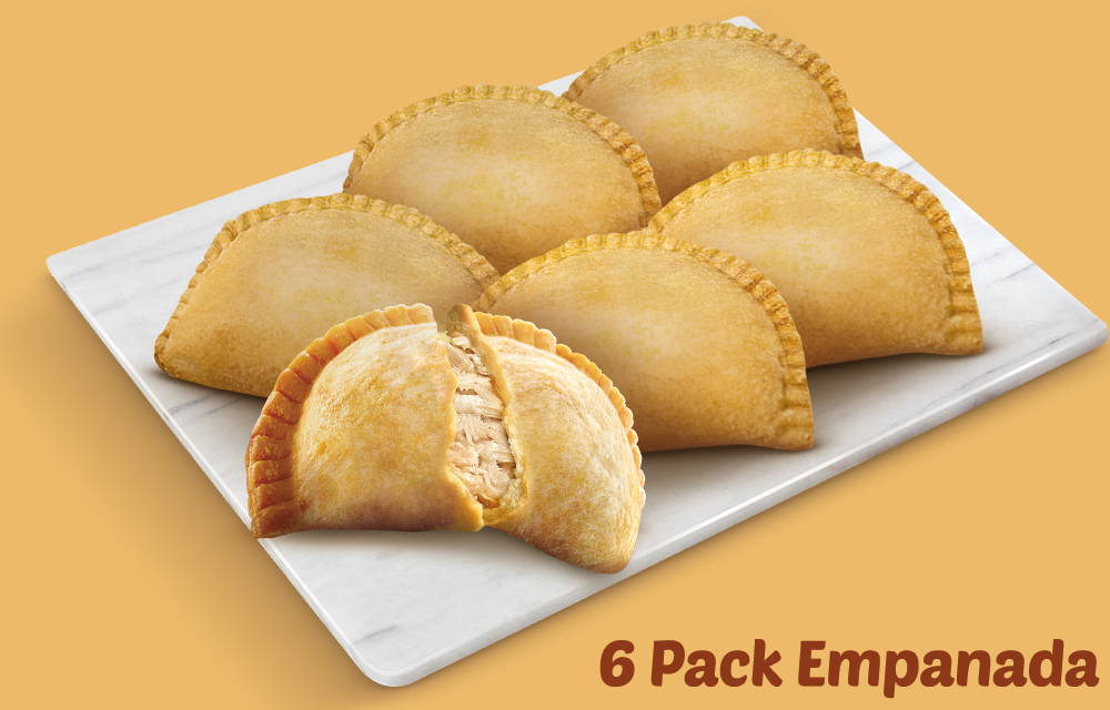 Plate of 6 empanadas